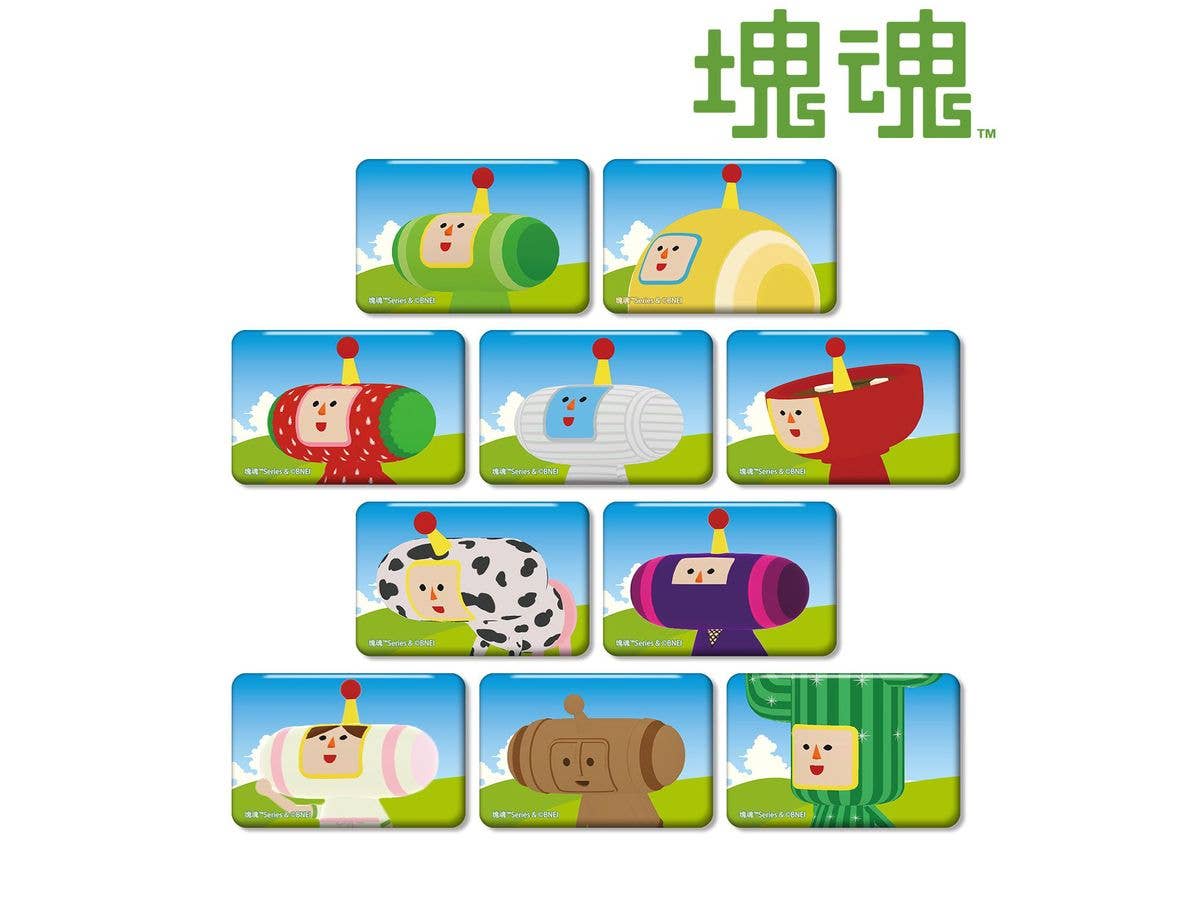 塊魂: トレーディングスクエア缶バッジ 1Box 10pcs