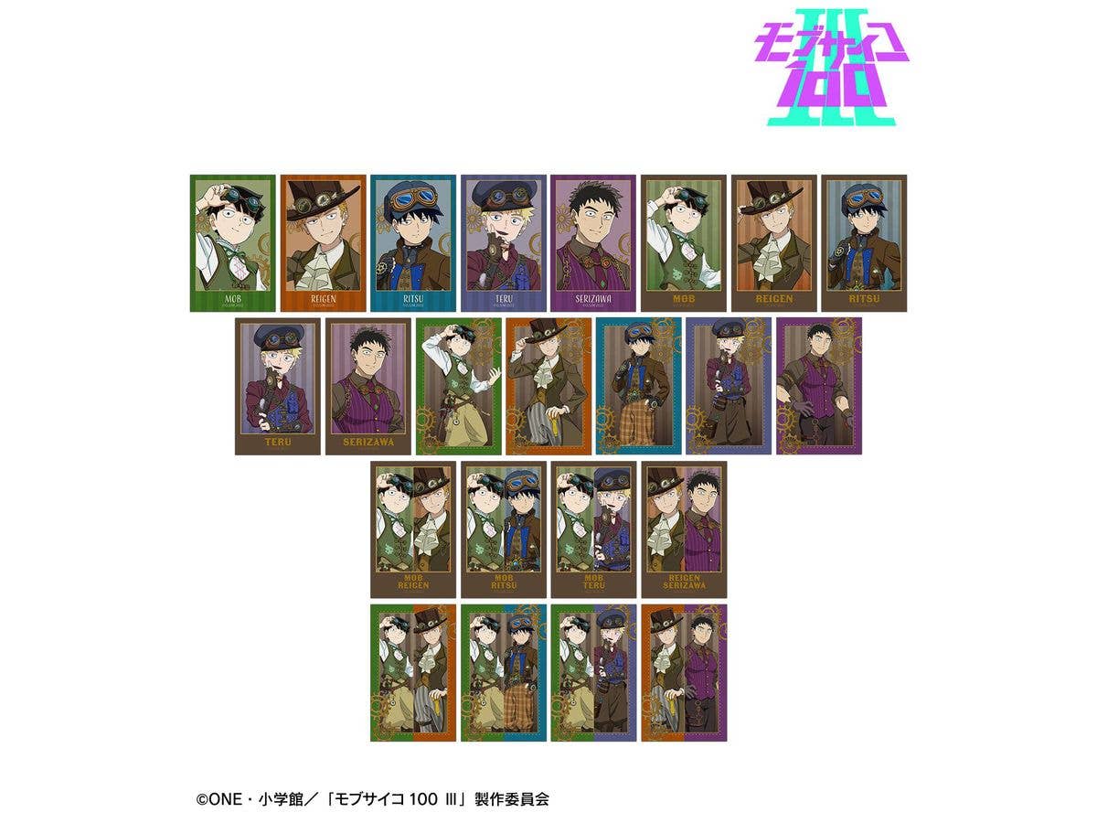 モブサイコ100 III: 描き下ろし スチームパンクver. トレーディングイラストカード 1Box 23pcs