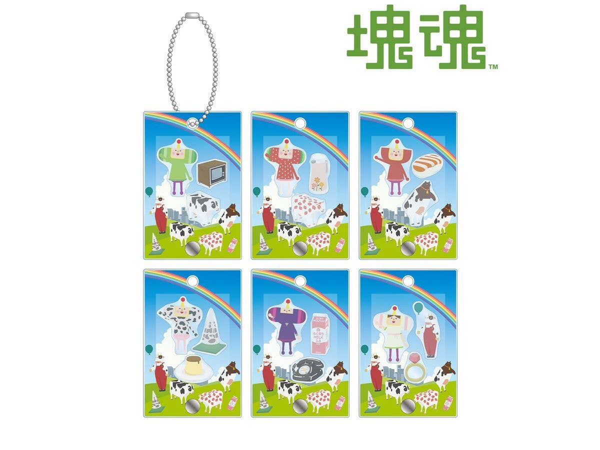 塊魂: トレーディングパーツ付きフレームアクリルチャーム 1Box 6pcs