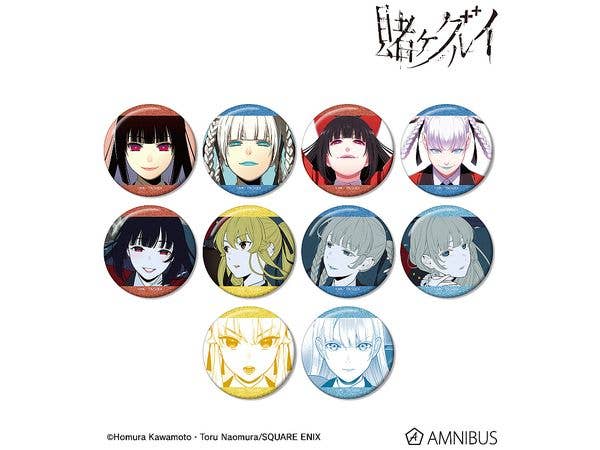 賭ケグルイ トレーディンググリッター缶バッジ 1Box 10pcs