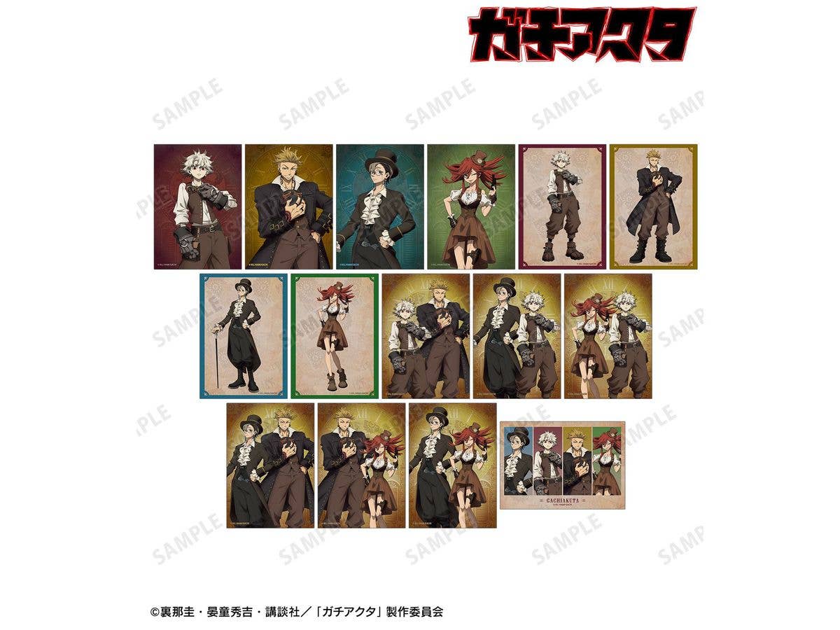 TVアニメ ガチアクタ: 描き下ろし スチームパンクver. トレーディングブロマイド 1Box 15pcs