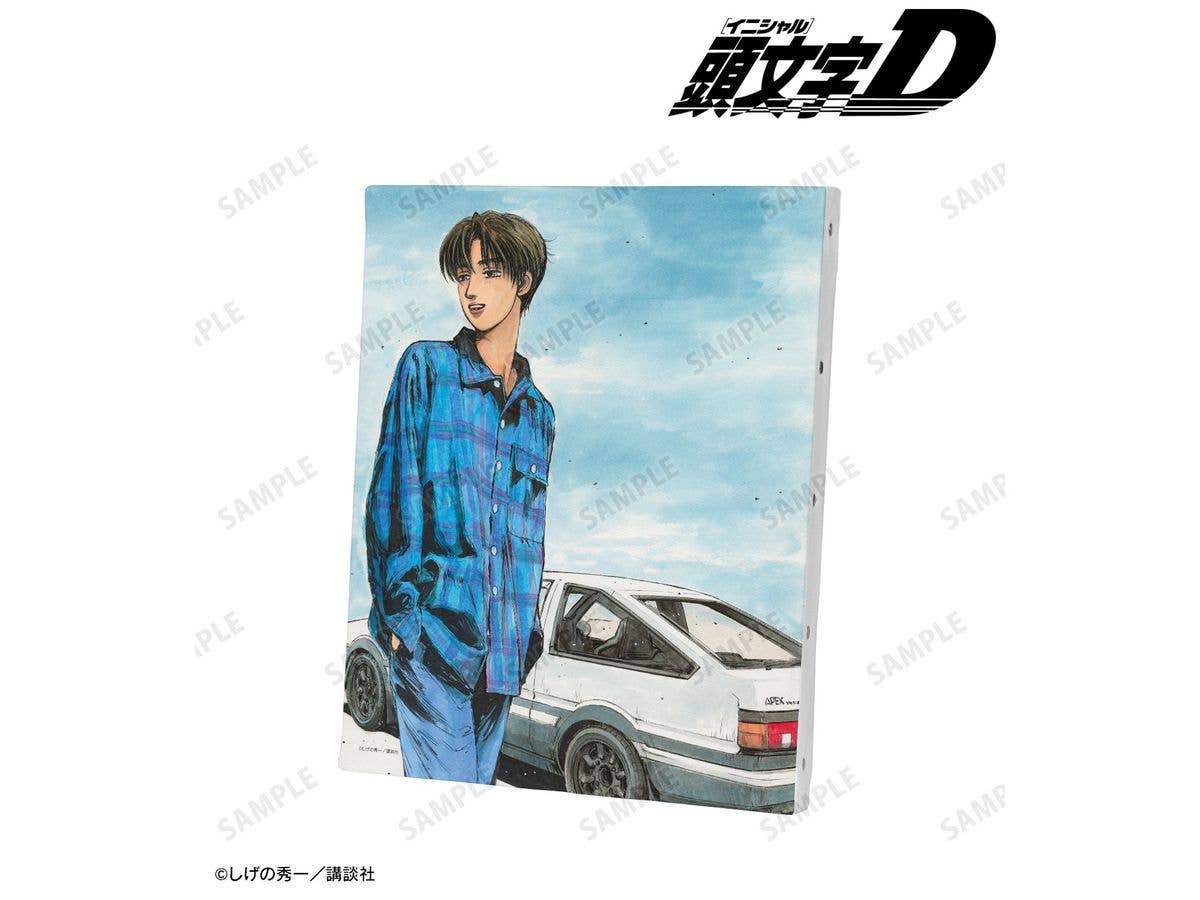 原作 頭文字D: 藤原拓海 原作カラーイラスト F3号キャンバスボード ver.A