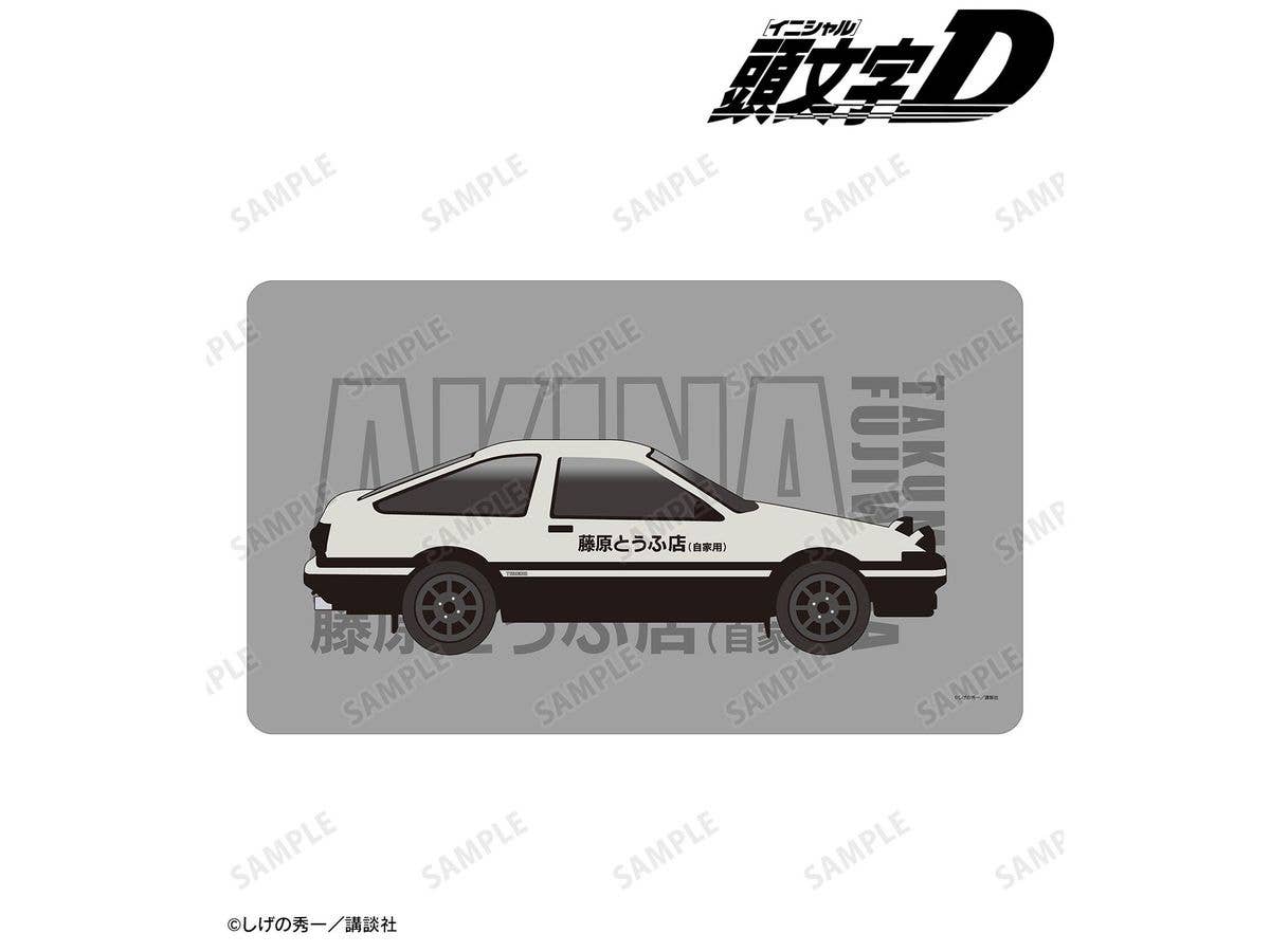 原作 頭文字D: 藤原拓海 イメージマルチデスクマット