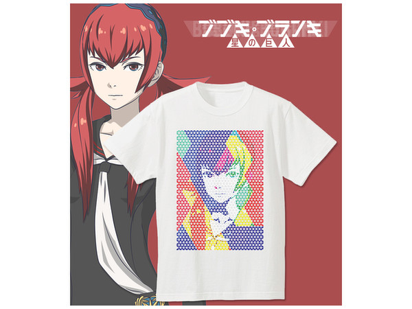 ブブキ・ブランキ 星の巨人 万流礼央子 Ani-Art Tシャツ メンズ サイズL