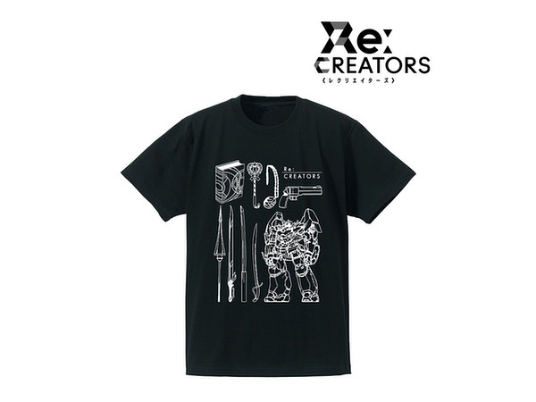 Re:CREATORS ウェポンズ ラインアートTシャツ メンズ  (サイズ/ S)