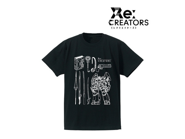 Re:CREATORS ウェポンズ ラインアートTシャツ メンズ  (サイズ/ XS)