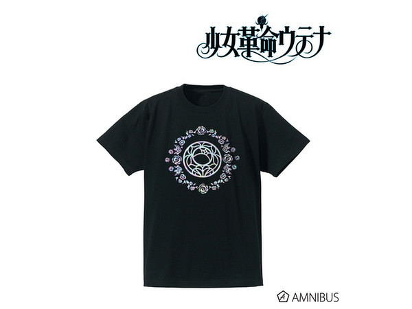 少女革命ウテナ 薔薇の紋章ホログラムTシャツ メンズ サイズ/S