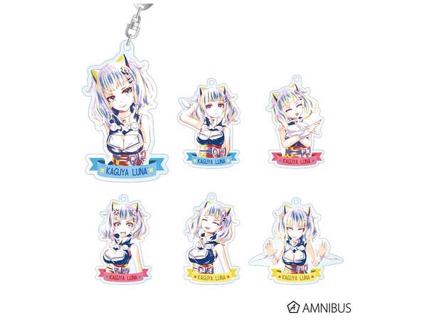 輝夜月 トレーディング Ani-Art アクリルキーホルダー 1Box 6pcs