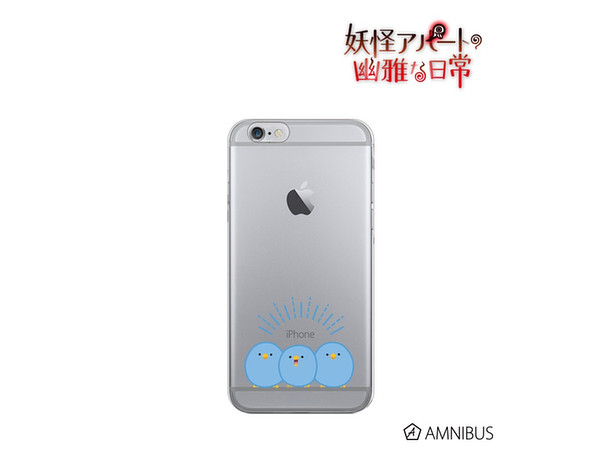 妖怪アパートの幽雅な日常 3匹の鳥iPhoneケース(iPhone 7/8)