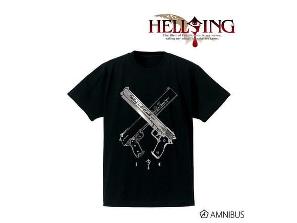 HELLSING 箔プリントTシャツ (454カスール & ジャッカル)/メンズ (サイズ/XL)