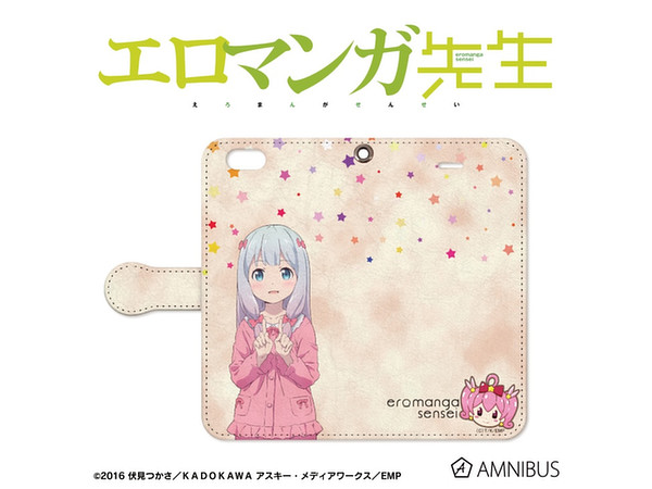 (iPhone6s/6 ケース) エロマンガ先生 手帳型ケース