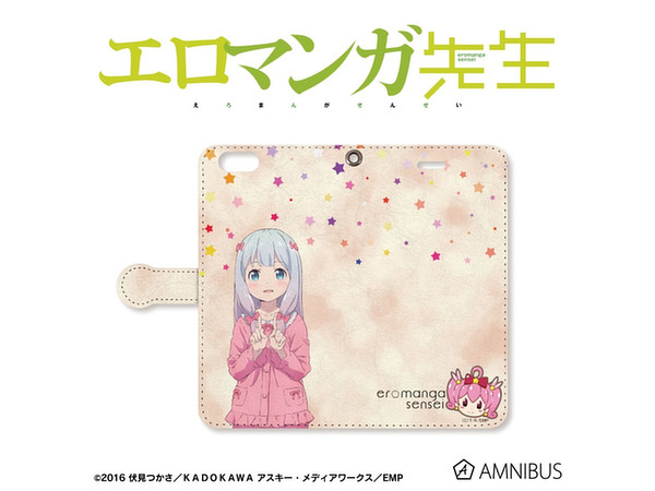 (iPhone6s Plus/6 Plus ケース) エロマンガ先生 手帳型ケース