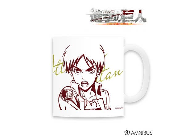 進撃の巨人 カラーマグカップ (エレン)