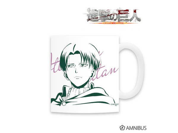 進撃の巨人 カラーマグカップ (リヴァイ)