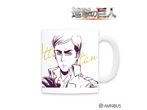 進撃の巨人 カラーマグカップ (エルヴィン)