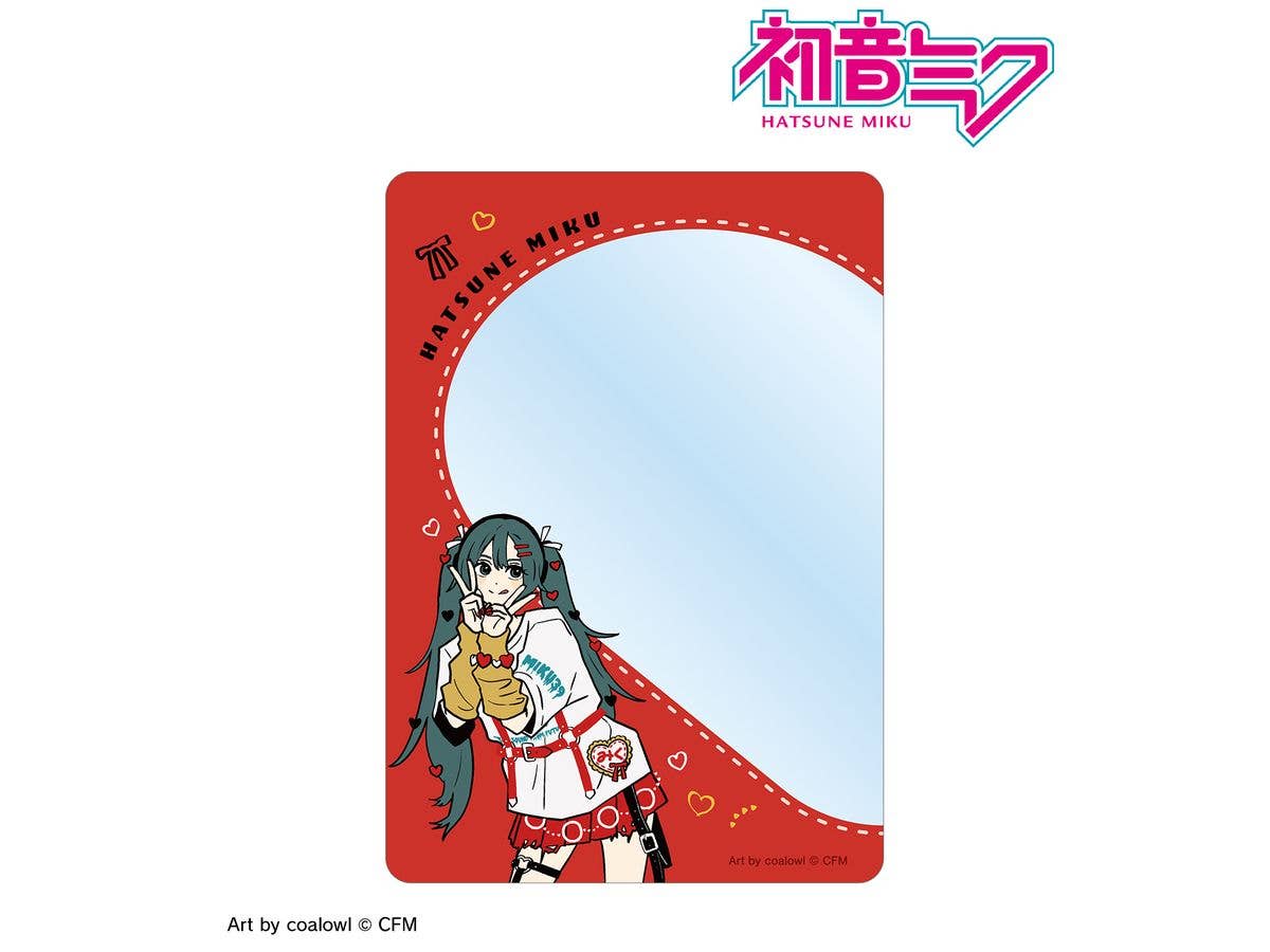 初音ミク: 描き下ろし 初音ミク ハートver. Art by coalowl B8硬質カードケース ver.A