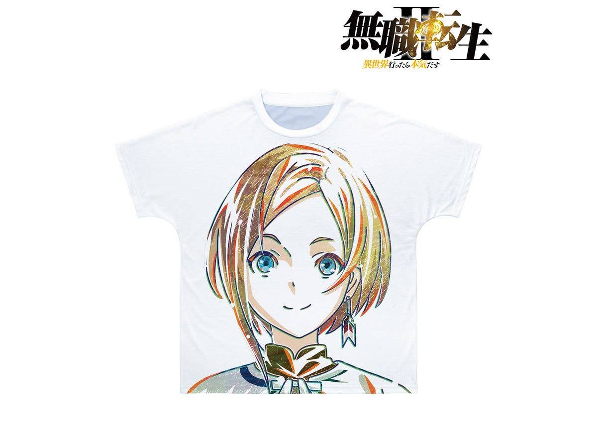 アニメ 無職転生II -異世界行ったら本気だす-: サラ Ani-Art フルグラフィックTシャツユニセックス (サイズ/XXL)