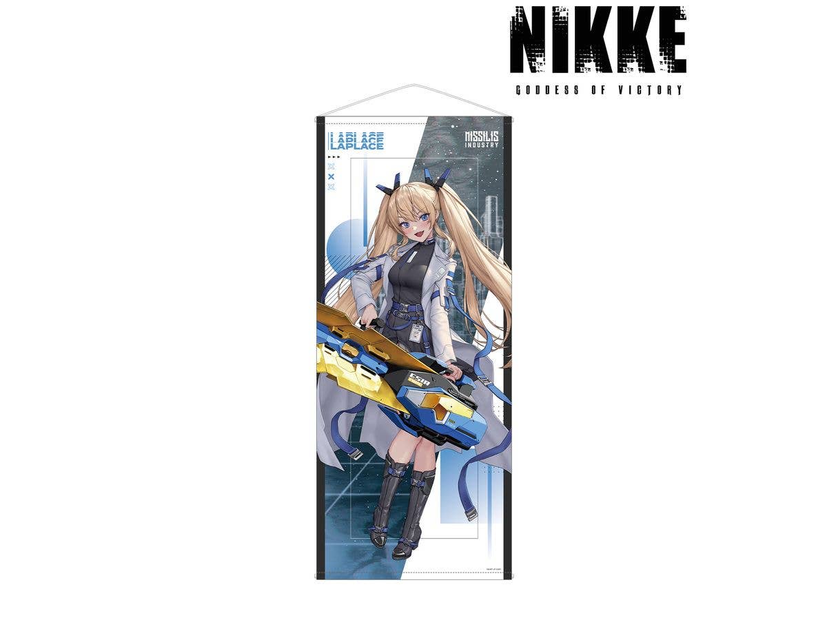 勝利の女神:NIKKE: LOVECACAOさんイラスト ラプラス タクティカルファッションver. 等身大タペストリー