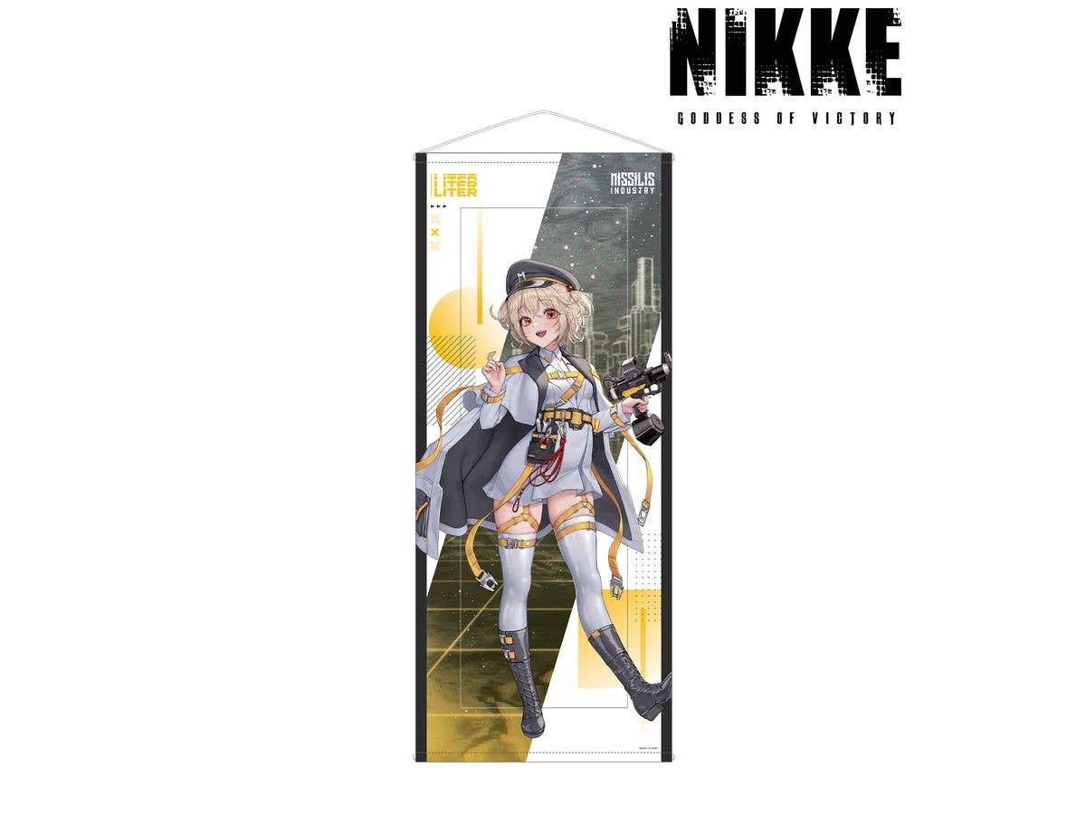 勝利の女神:NIKKE: LOVECACAOさんイラスト リター タクティカルファッションver. 等身大タペストリー