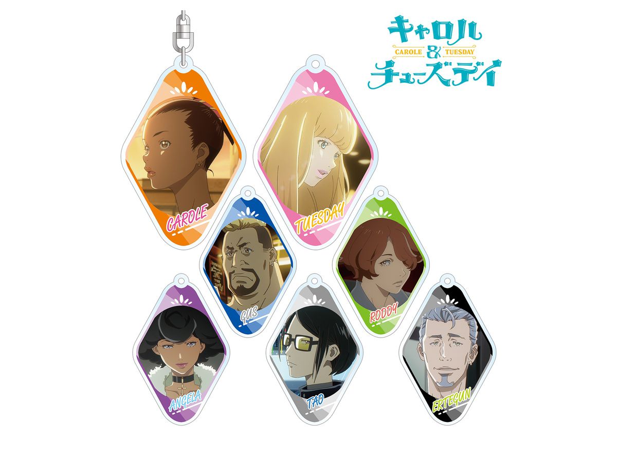 キャロル & チューズデイ トレーディングアクリルキーホルダー 1Box 7pcs