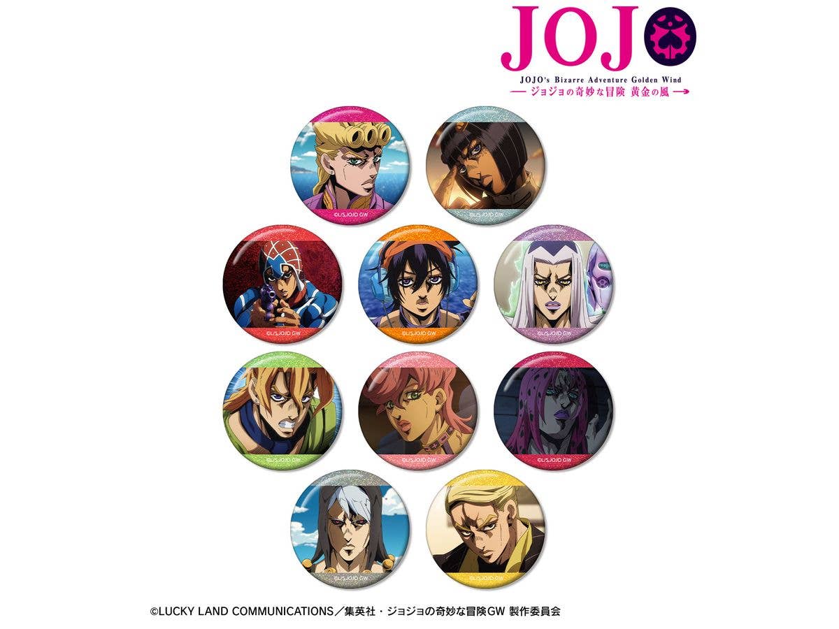 ジョジョの奇妙な冒険 黄金の風: 1Box 10pcsトレーディング場面