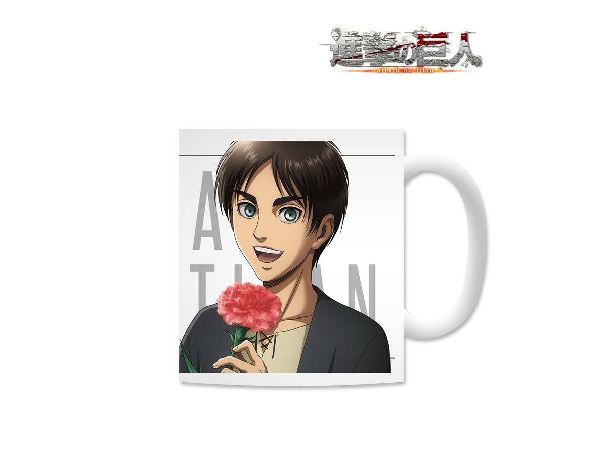 進撃の巨人 描き下ろしイラスト エレン マグカップ