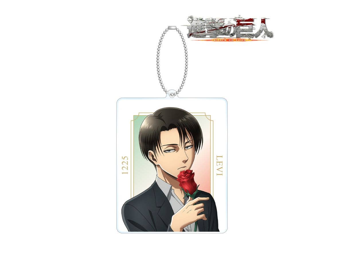 進撃の巨人 描き下ろしイラスト リヴァイ BIGアクリルキーホルダー