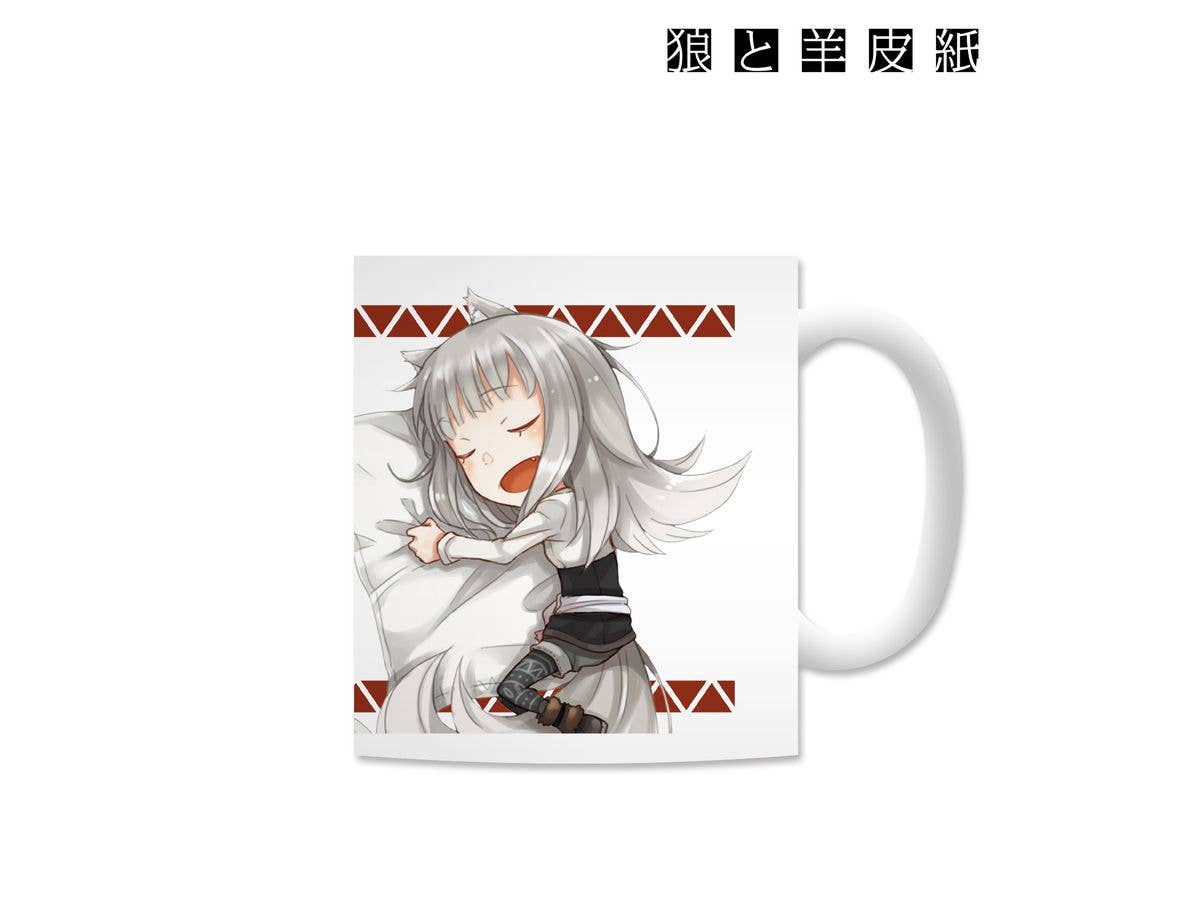 新説 狼と香辛料 狼と羊皮紙 ミューリ マグカップ