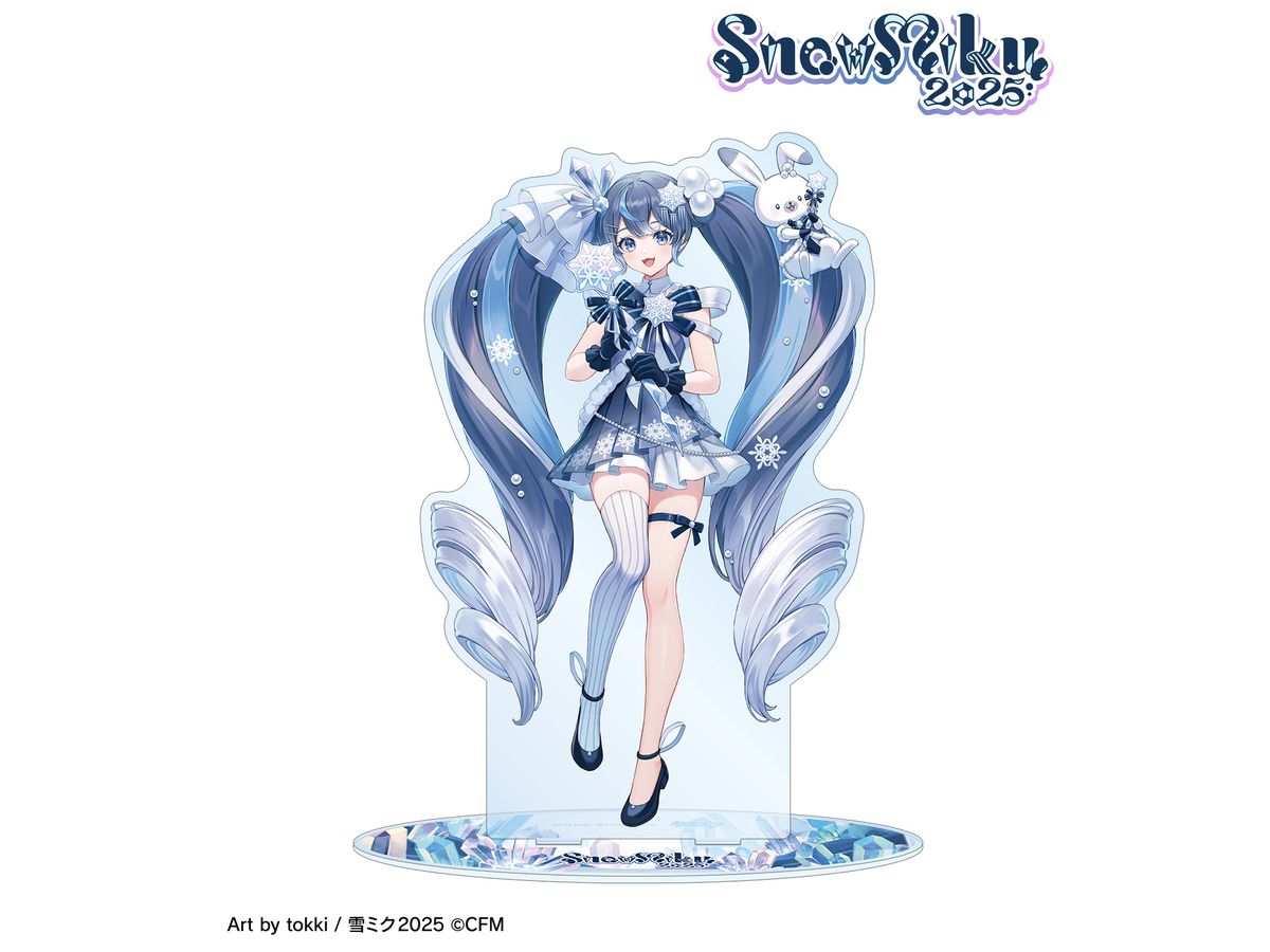 初音ミクシリーズ: SNOW MIKU 2025 雪ミク Art by tokki 特大アクリルスタンド