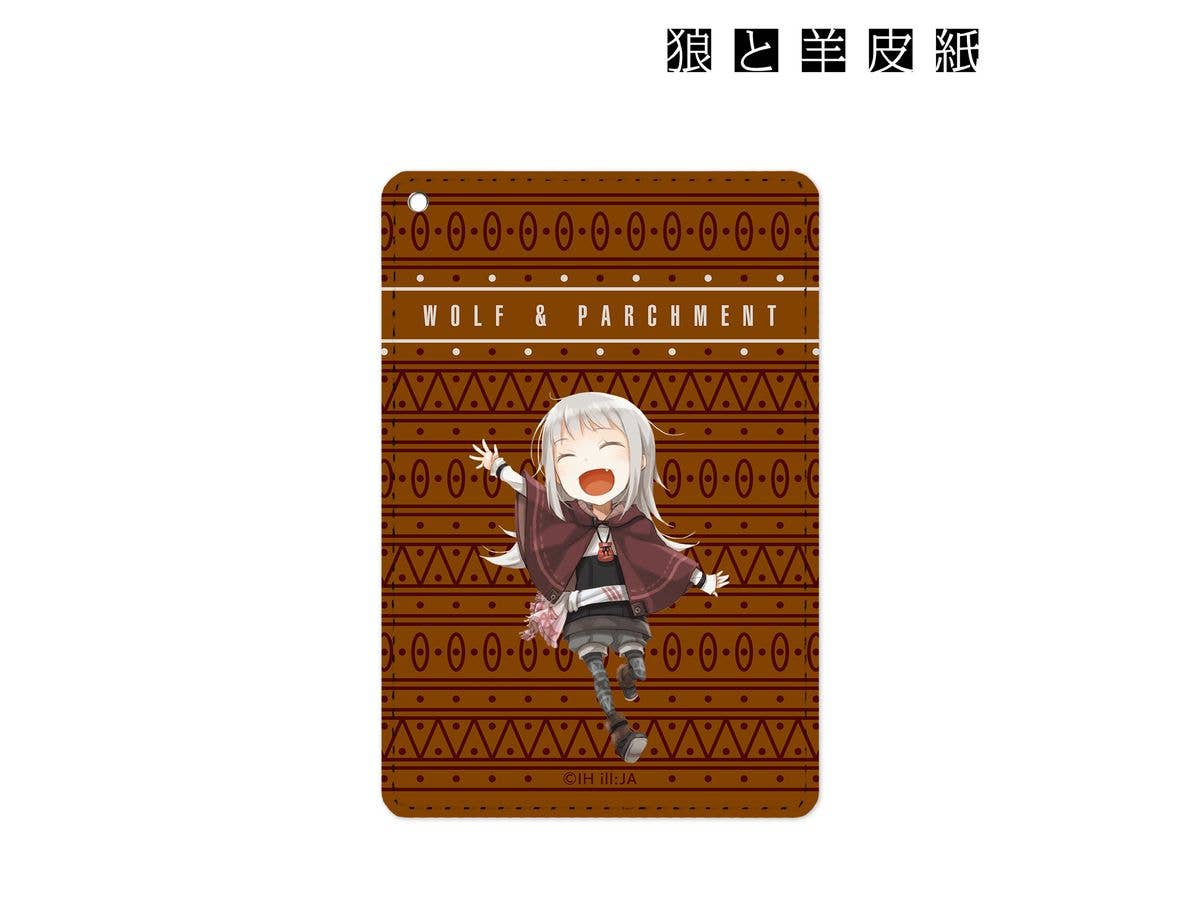 新説 狼と香辛料 狼と羊皮紙 ミューリ 1ポケットパスケース