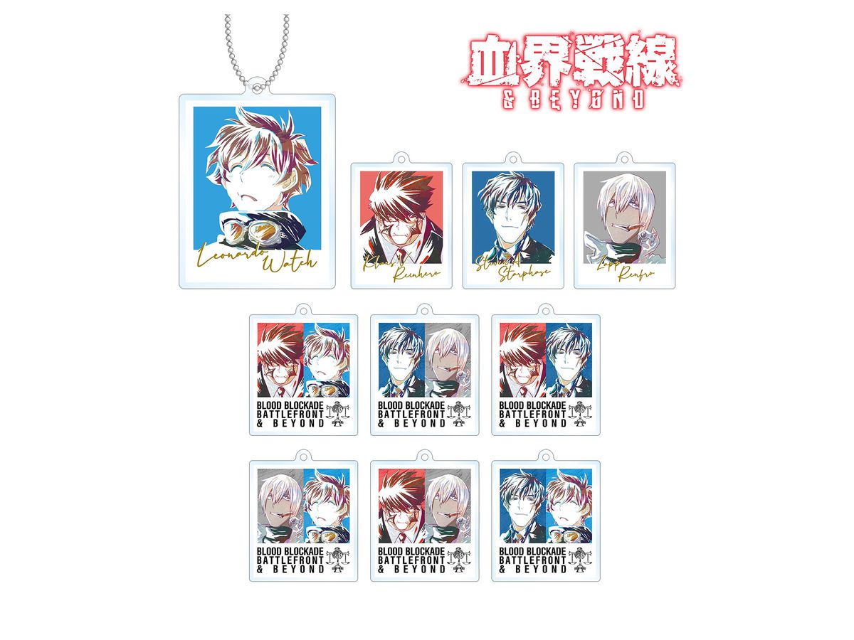 BBB & B トレーディング Ani-Artアクリルキーホルダー vol.2 1Box 10pcs