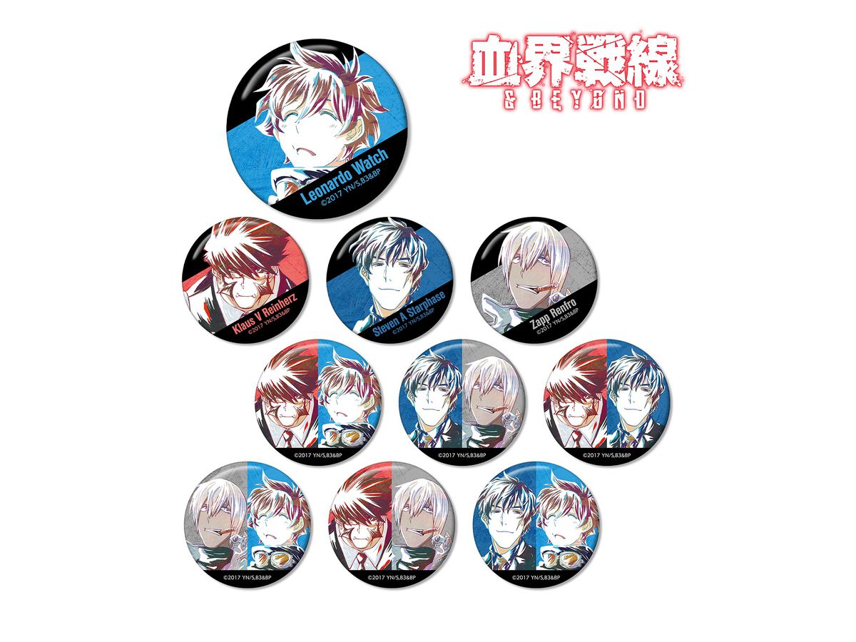 BBB & B トレーディング Ani-Art 缶バッジ vol.2 1Box 10pcs