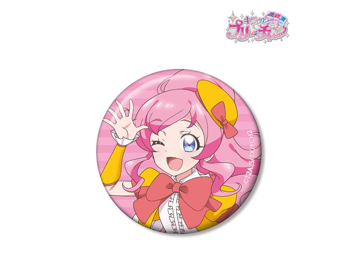 キラッとプリチャン 描き下ろしイラスト みらい イエロードレスver. 缶バッジ