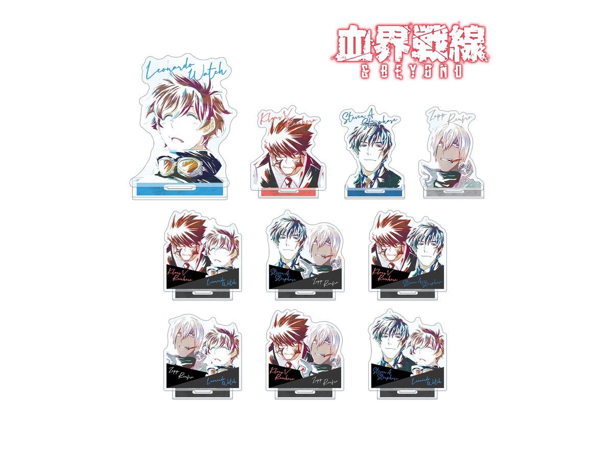 BBB & B トレーディング Ani-Art アクリルスタンド vol.2 1Box 10pcs