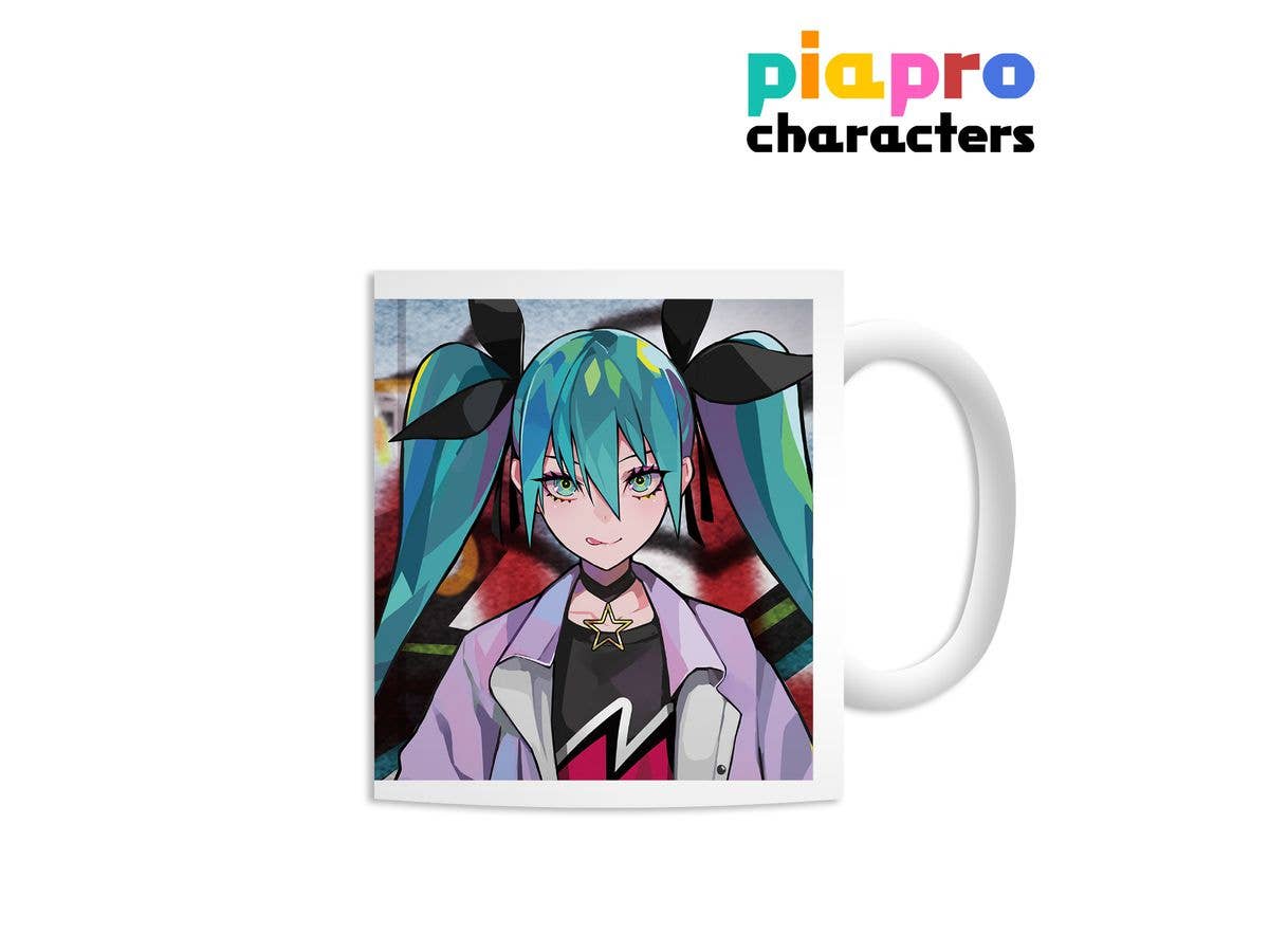 ピアプロキャラクターズ 初音ミク Street Style Art by LAM マグカップ