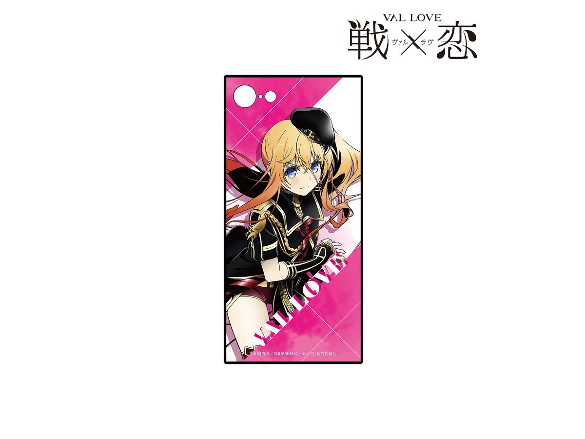 戦 x 恋 (ヴァルラヴ) スクエア強化ガラスiPhoneケース (対象機種/iPhone 7/8)