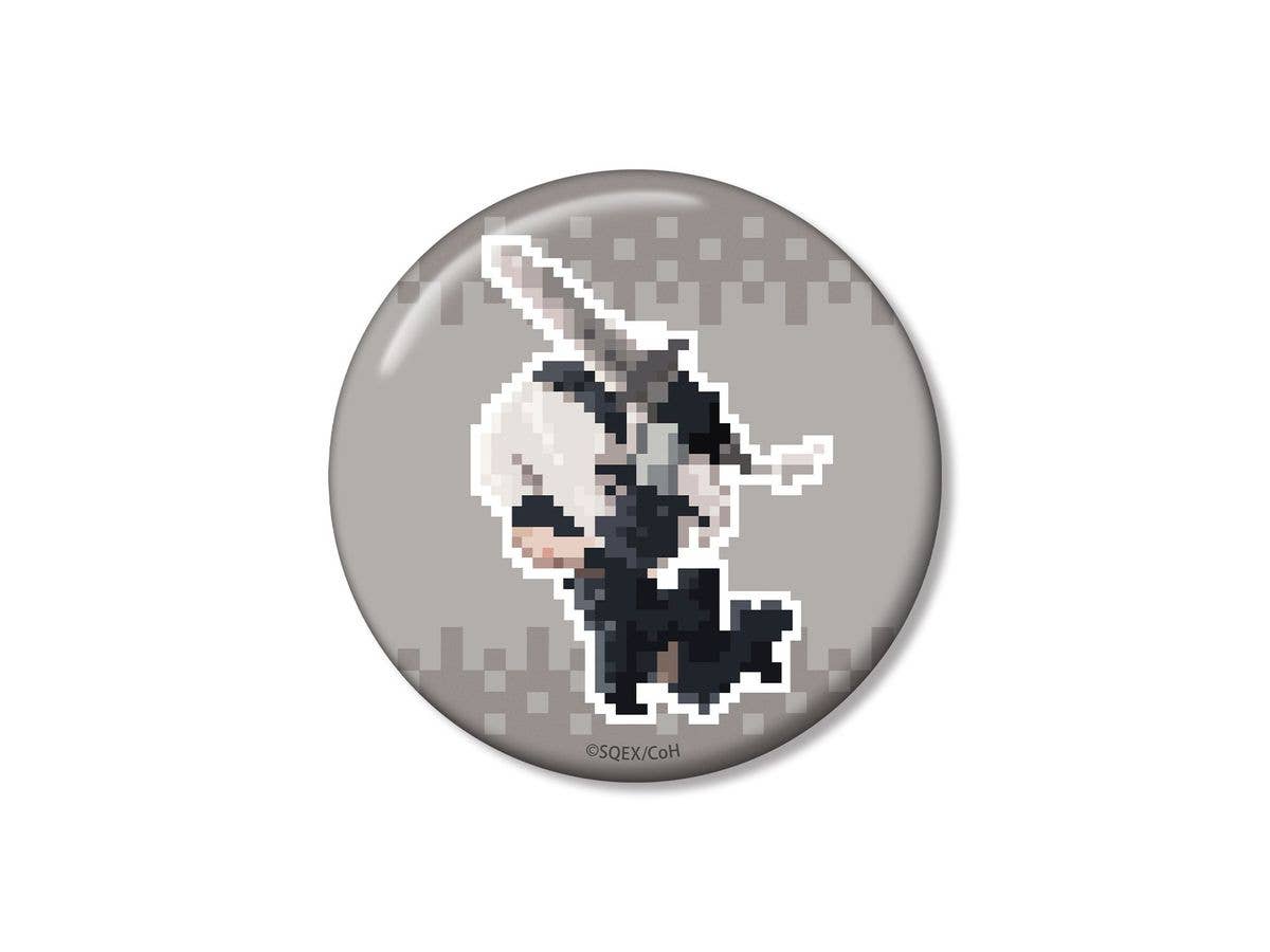 アニメ NieR:Automata Ver1.1a: 2B DOT DOT 100mm缶バッジ ver.A
