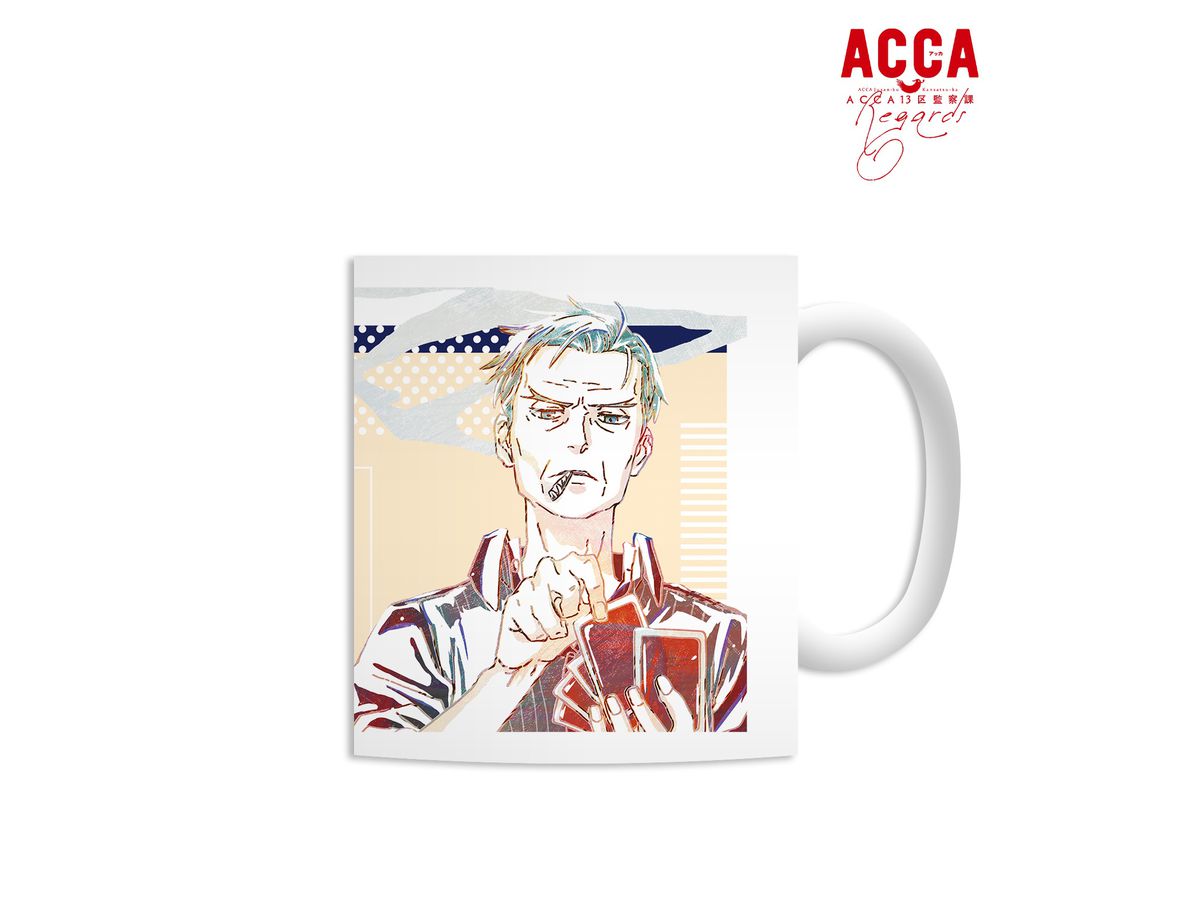 ACCA13区監察課 Regards スペード Ani-Art マグカップ