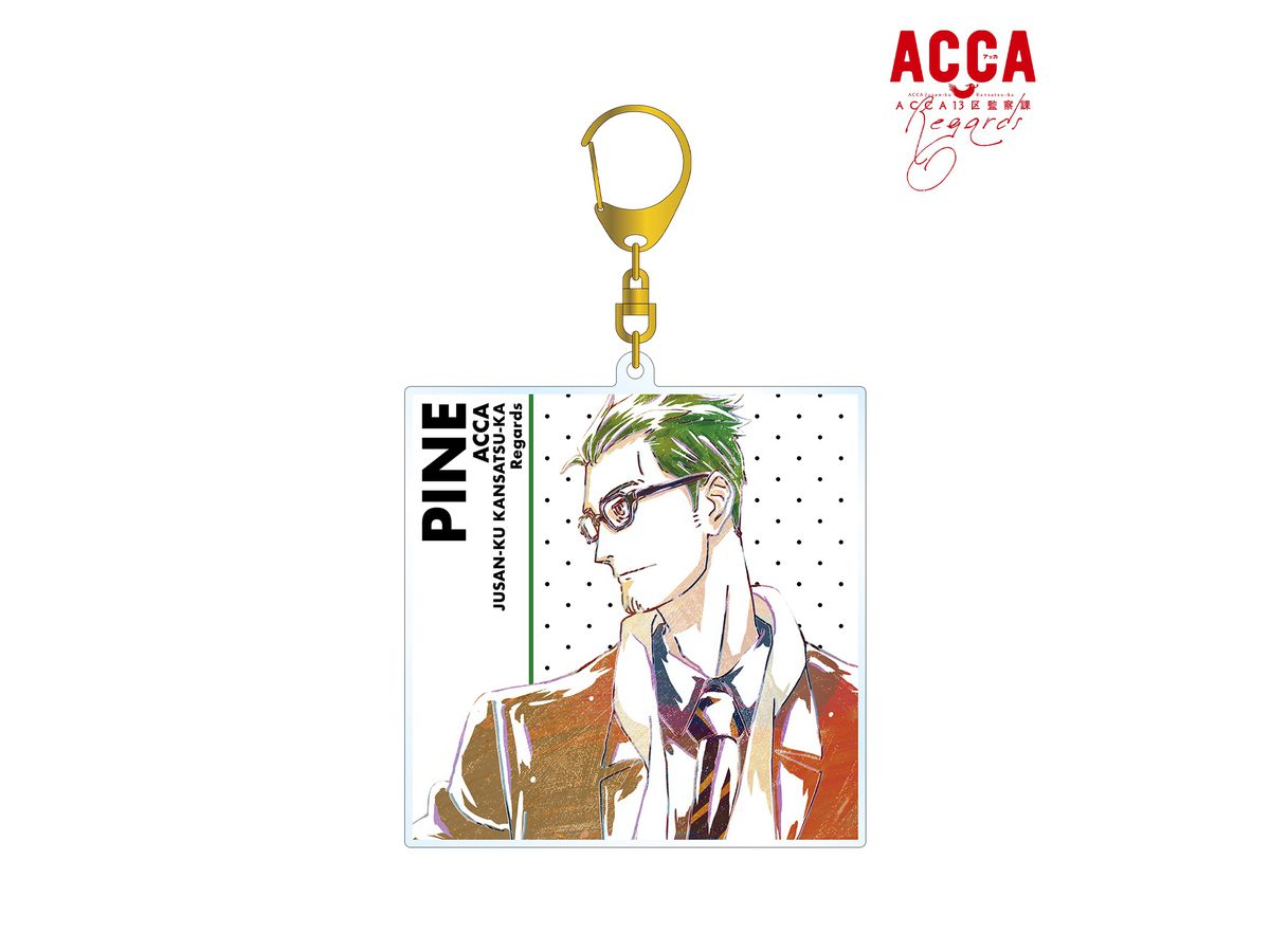 ACCA13区監察課 Regards パイン Ani-Art BIGアクリルキーホルダー