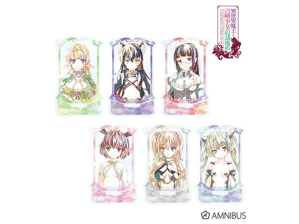 異世界魔王と召喚少女の奴隷魔術 トレーディング Ani-Art アクリルスタンド 1Box 6pcs