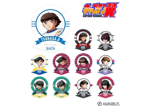 キャプテン翼 トレーディングアクリルスタンド 1Box 11pcs