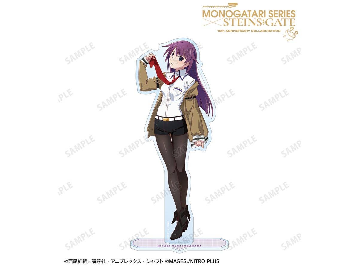 物語シリーズ x STEINS;GATE: 描き下ろし 戦場ヶ原ひたぎ コラボイラストver. BIGアクリルスタンド