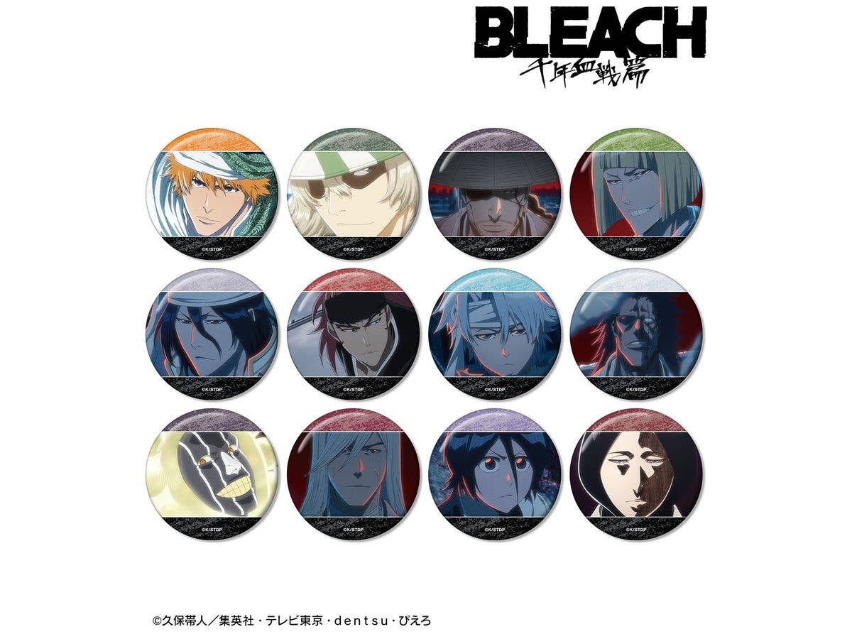 BLEACH 千年血戦篇: トレーディング場面写缶バッジ ver.A 1Box 12pcs