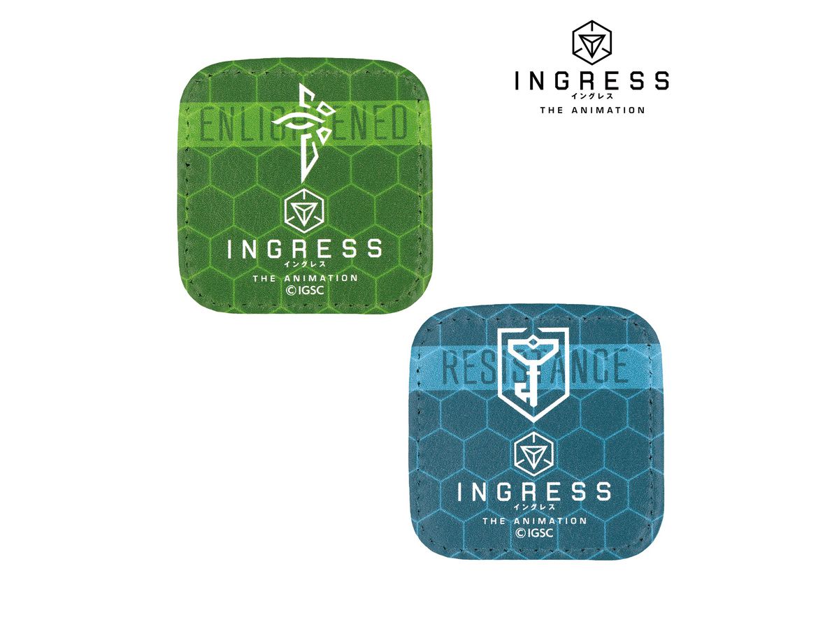 INGRESS: THE ANIMATION エンライテンド & レジスタンス ワッペンセット
