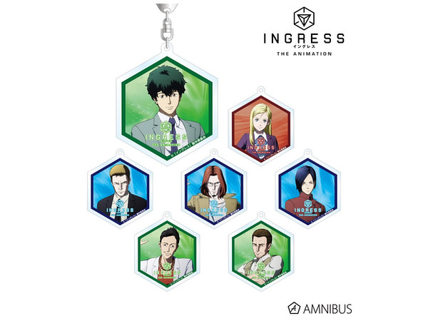 INGRESS THE ANIMATION トレーディングアクリルキーホルダー 1Box 7pcs