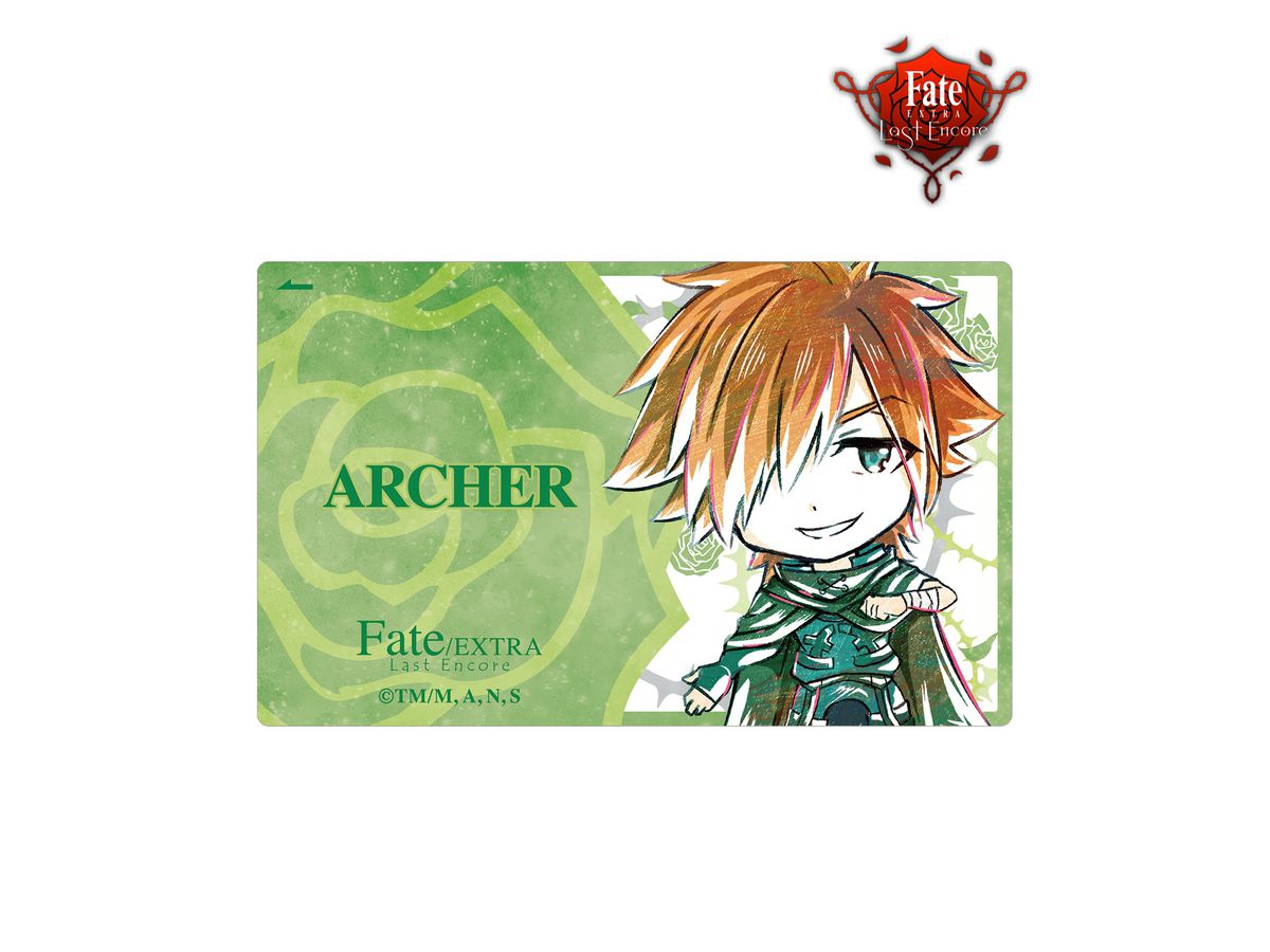 Fate/EXTRA Last Encore アーチャー デフォルメAni-Art カードステッカー