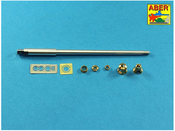 1/35 ドイツ ティガーIIポルシェ砲塔用8.8cmKwk43砲身 タコム用
