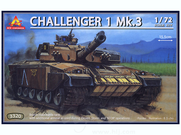 1/72 チャレンジャー 1 Mk.3
