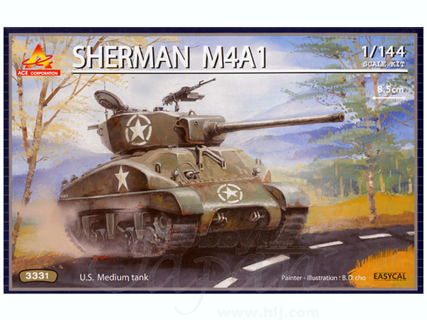 1/72 M4A1 シャーマン