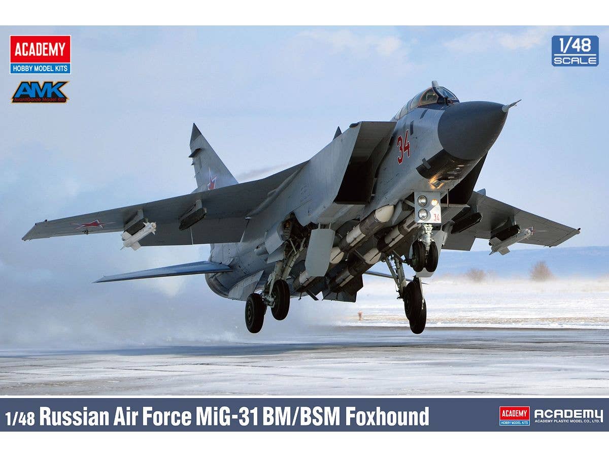 1/48 MiG-31 BM/BSM フォックスハウンド